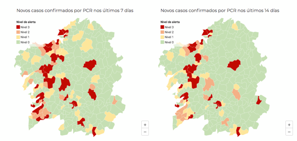 mapa covid galiia 23-10-2020