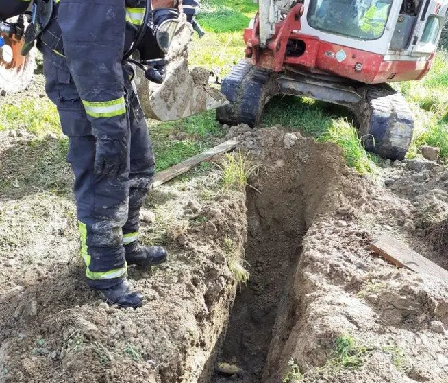 fuga de gas bombeiros laracha