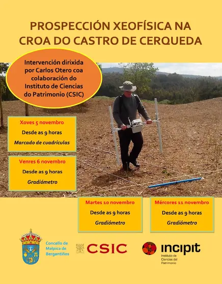 Prospección Croa Castro de Cerqueda