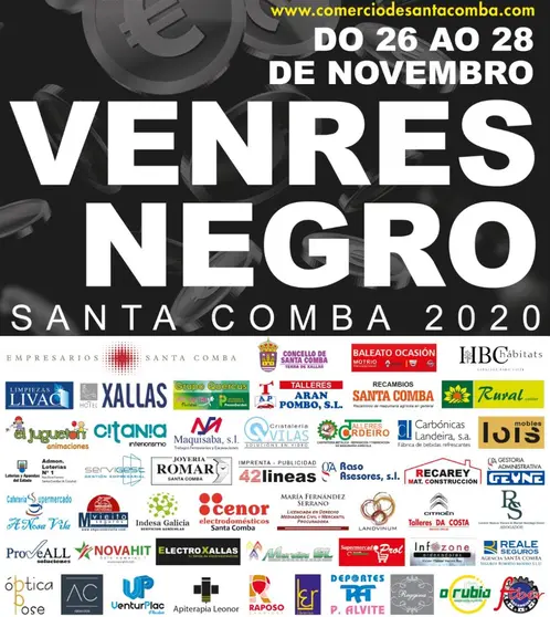 Venres Negro no Comercio de SAnta Comba