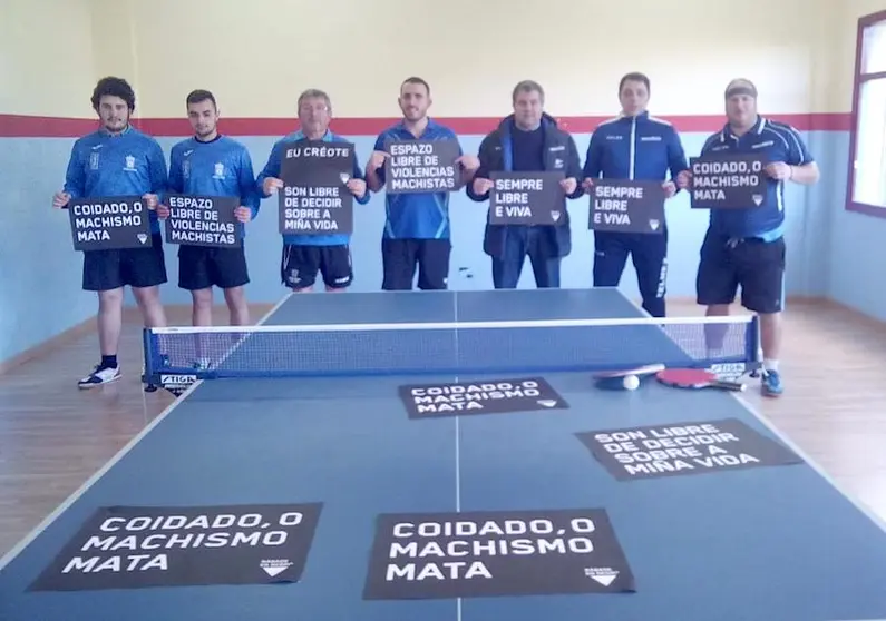 Xuntos AD Zas e Rábade contra a violencia machista