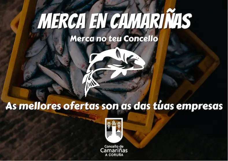 Merca en Camarinas campana comerciolocal