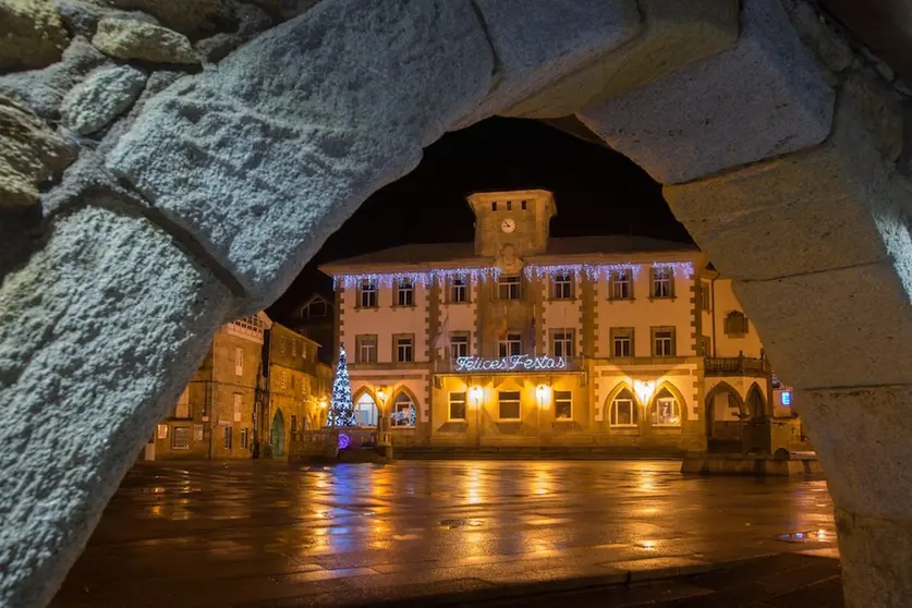 Alumeado de Nadal en Muros