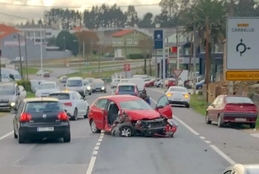 Accidente en Carballo