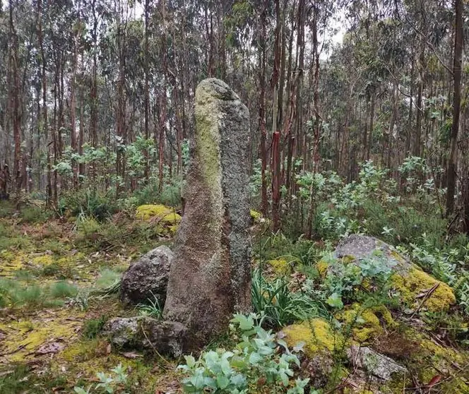 Menhir de Erboedo na Laracha