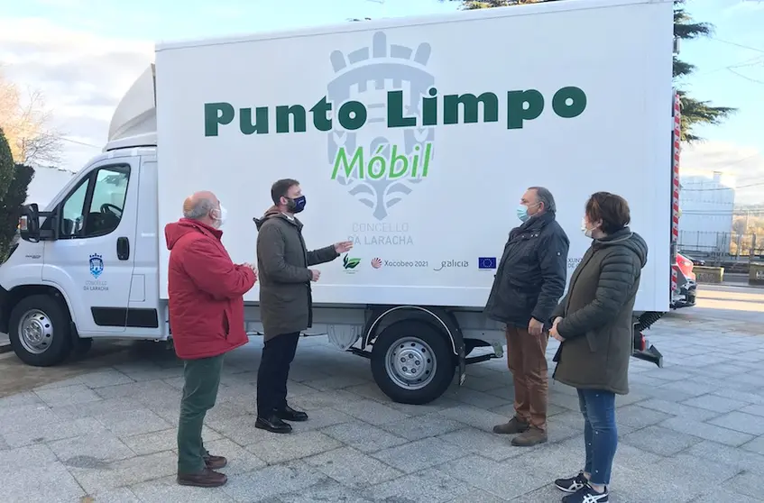 Novo punto limpo mobil de recollida de LIxo na Laracha