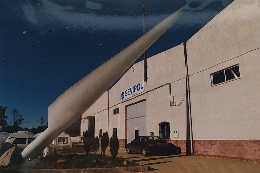 Fabrica de Sevipol en SAnta Comba