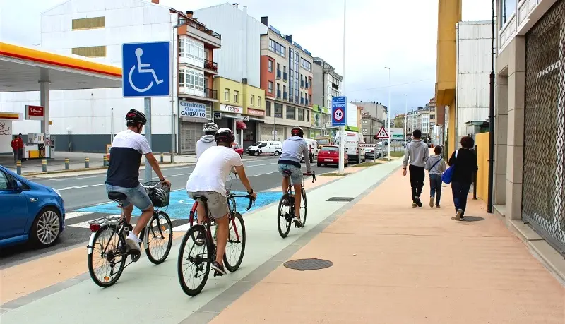 Carril Bici en Bertoa