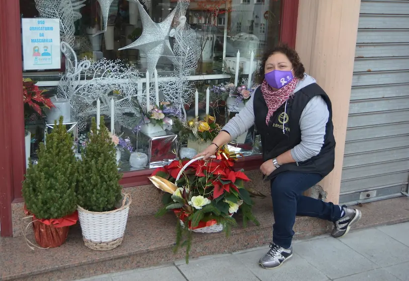 María Joset Tuset Cotelo da Floristeria Churima da Laracha