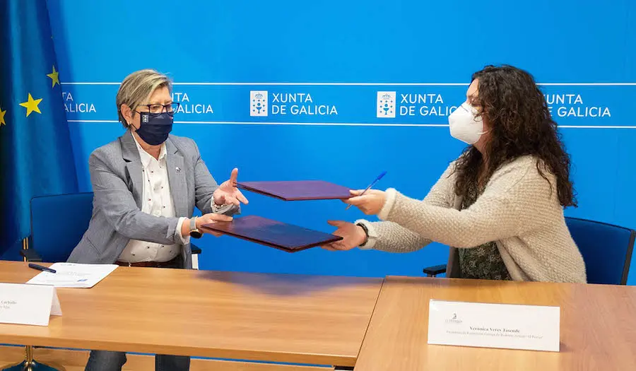 12,00 h.- A conselleira do Mar, Rosa Quintana, acompañada pola directora xeral de Desenvolvemento Pesqueiro, Susana Rodríguez, presidirá a sinatura dun convenio de colaboración coa Federación Galega de Redeiras Artesás O Peirao. Na sala de xuntas da Consellería do Mar (Edificio Administrativo San Caetano s/n, 2º andar, enriba da cafetería).
foto xoán crespo
24/02/2021