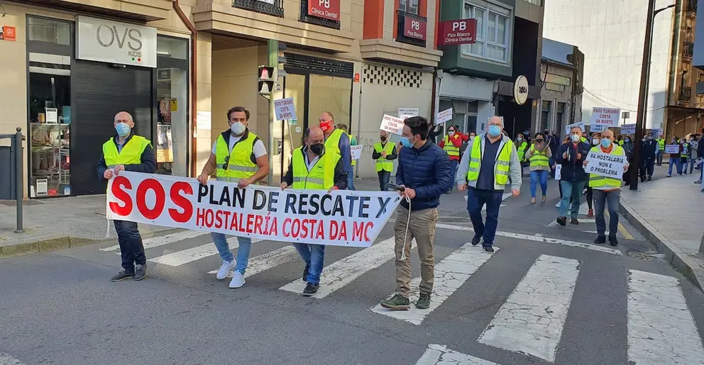 Manifestacion da Hostaleria da Costa da Morte-Portada