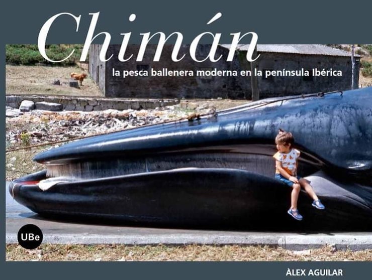 Libro Chiman sobre a baleeira de Canelinas de Alex Aguilar