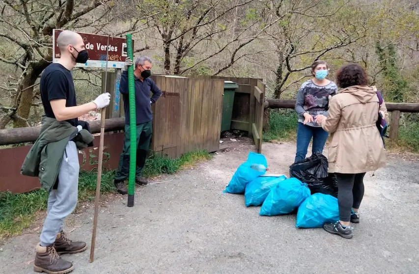 Limpando Verdes de plasticos