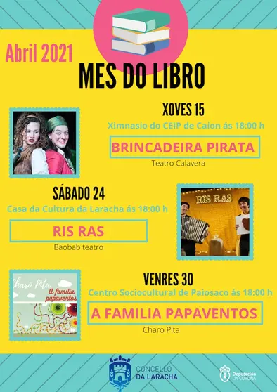 MES DO LIBRO na Laracha