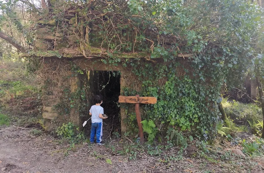 Muino da Ponte na Ponte do Sisto na Ruta da Auga de Zas