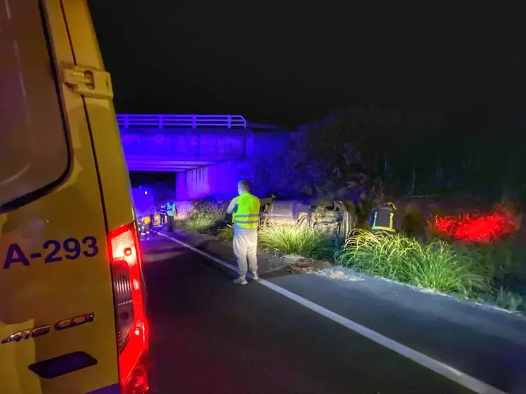 Accidente en Malpica