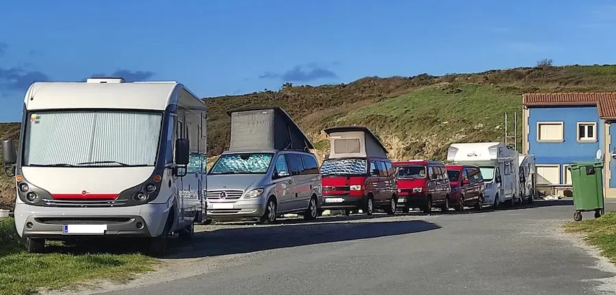 Autocaravanas en Nemina copia