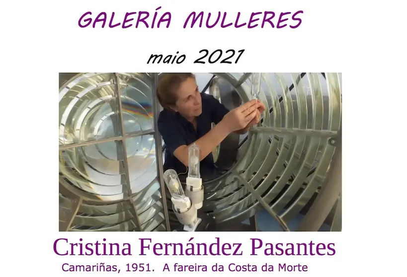 cristina fdz pasantes na Galeria Mulleres de Muxia