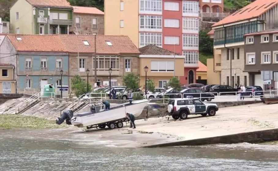 Garda Civil no Pindo e a planeadora