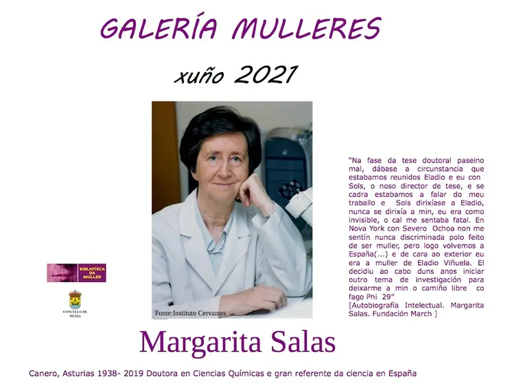 Margarita salas Galeria Mulleres Muxia