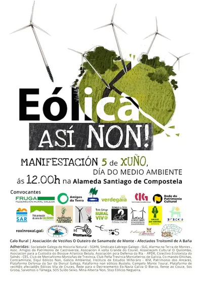 Manifestacion Eolica Si asi non