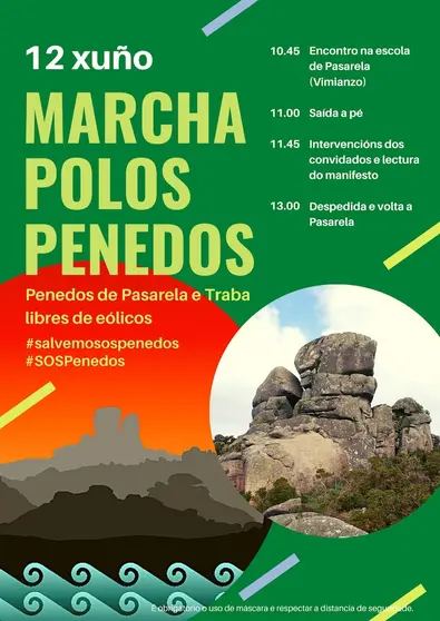 Cartel Marcha Penedos 2021