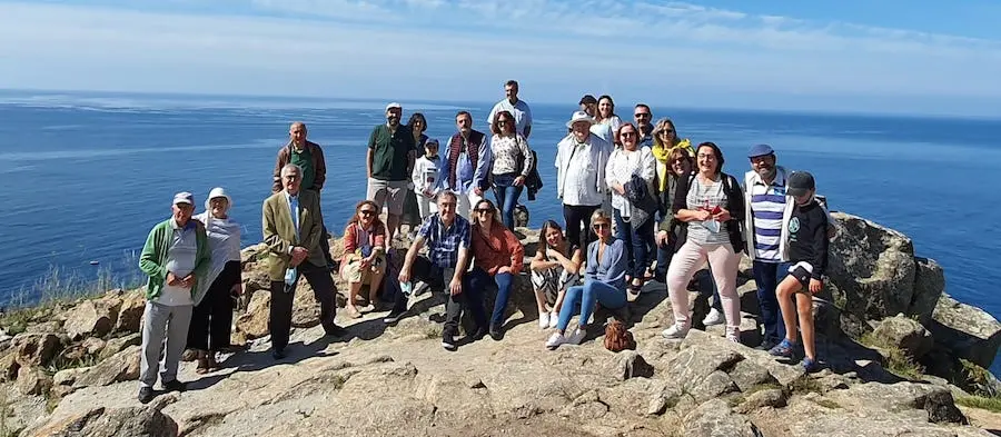 Xunta directiva da Liga de Periodistas del Camino de Santiago na Costa da Morte