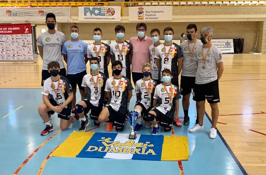 Volei Dumbria Subcampion de Espana Infantil copia