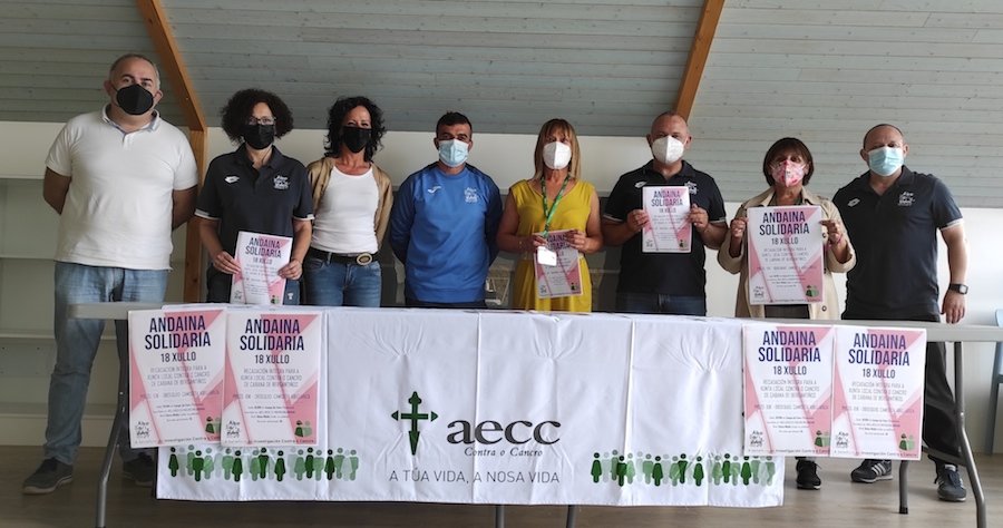 Andaina Solidaria da Abellariza e AECC