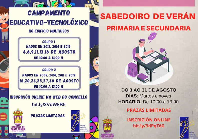 Cursos tecnoloxicos en Santa COmba