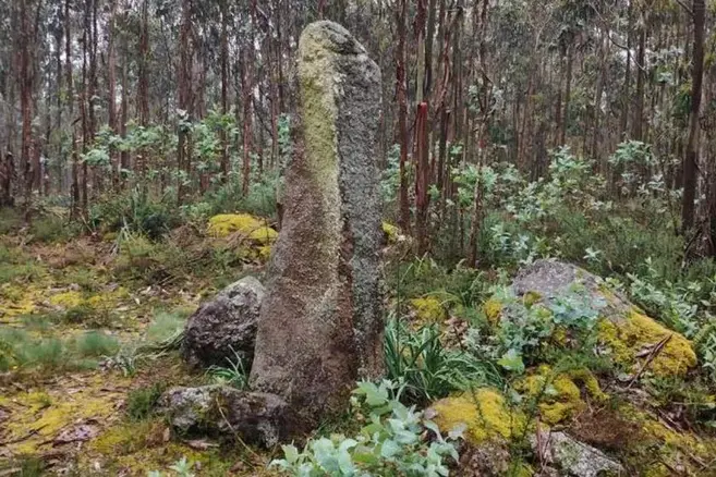 Menhir de Erboedo na laracha copia