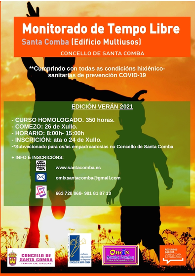 Curso Monitor Tempo LIbre Santa Comba