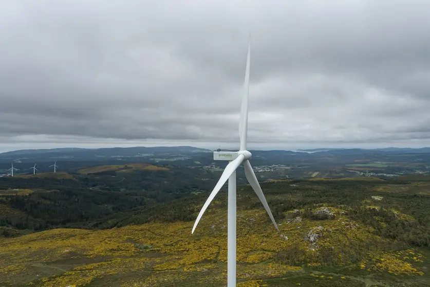 Eolico Alto da Croa de Greenalia en Vimianzo