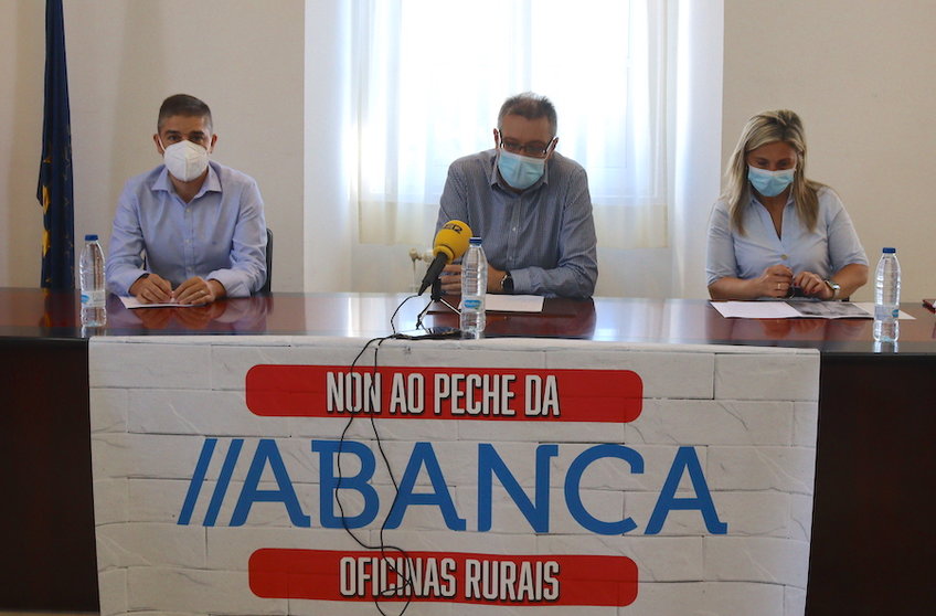 Rolda de prensa dos alcaldes de Bana Zas e Vimianzo