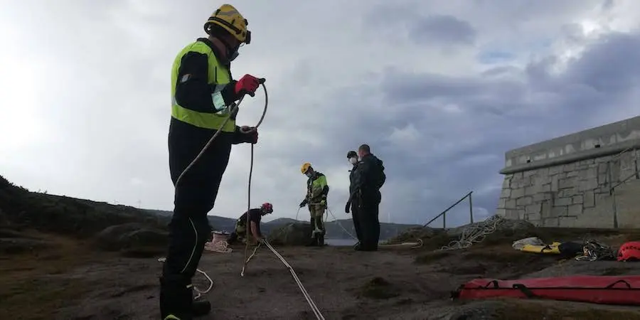 Rescate en Punta Nariga a