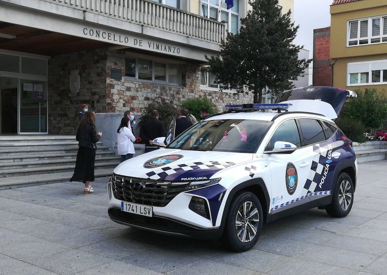 Policia Local de Vimiazo estrea Hyundai Hibrido 1