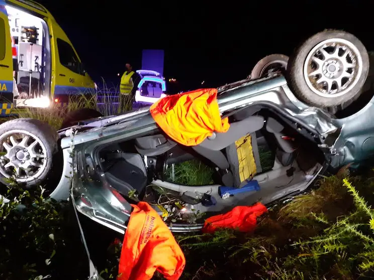 Accidente en Malpica