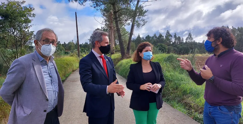 Visita do Delegado de Goberno a Costa da Morte