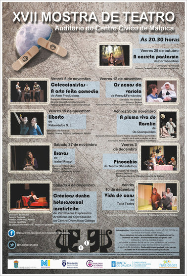 CARTEL MALPICA- XVII Mostra de Teatro