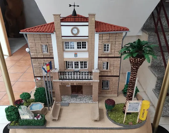 Maqueta Casa Concello Coristanco