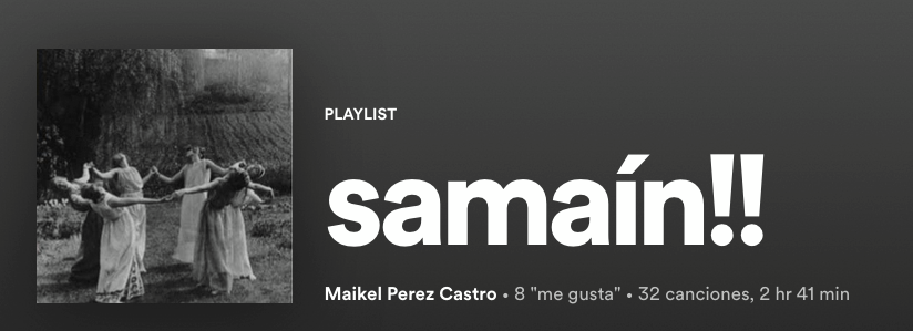 playlist samain