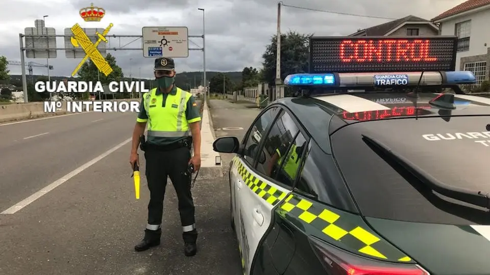 Control de Trafico da Garda Civil