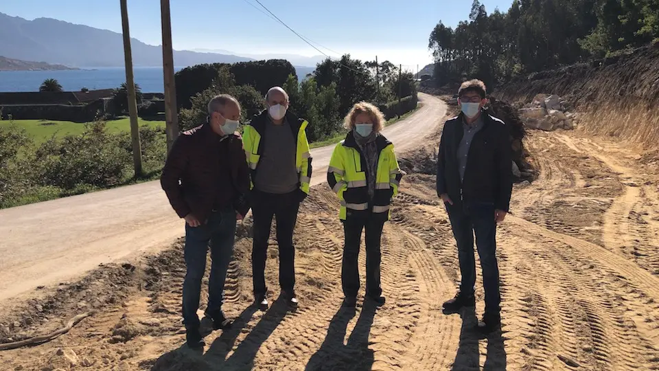 Obras da senda ao Faro de Corcubion