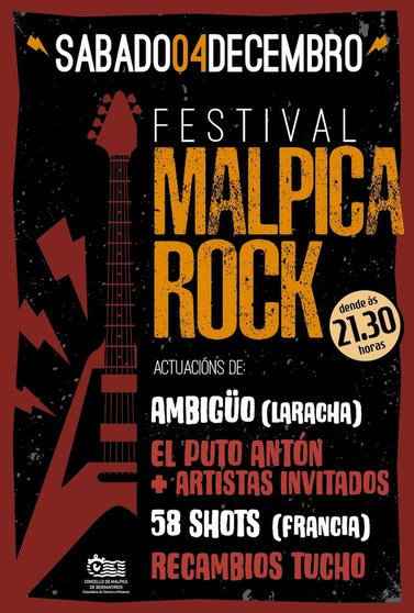 Cartel Festival Malpica Rock