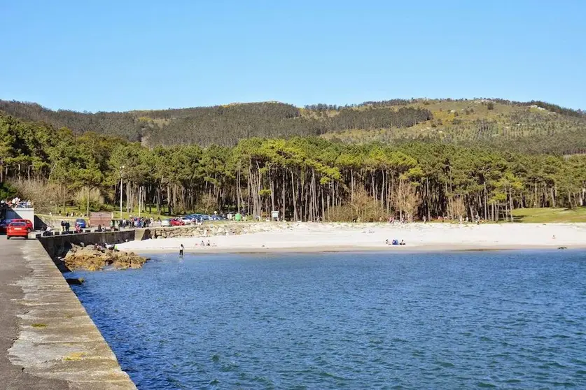 Praia de Balares no Camino dos Faros