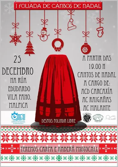 I Foliada de Cantos de Nadal-Malpica 2021