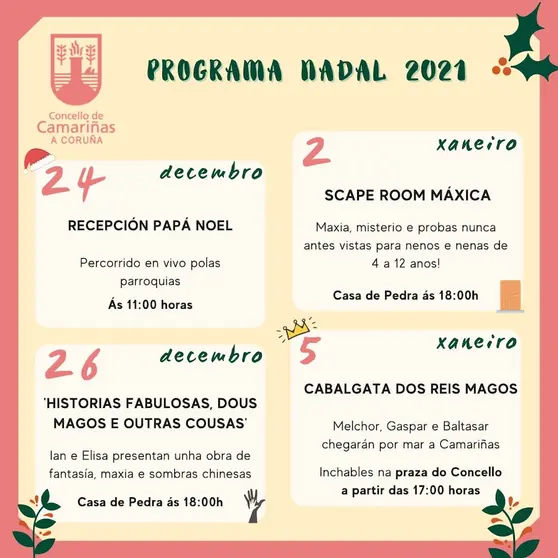 ActividadesNadal2021Camariñas