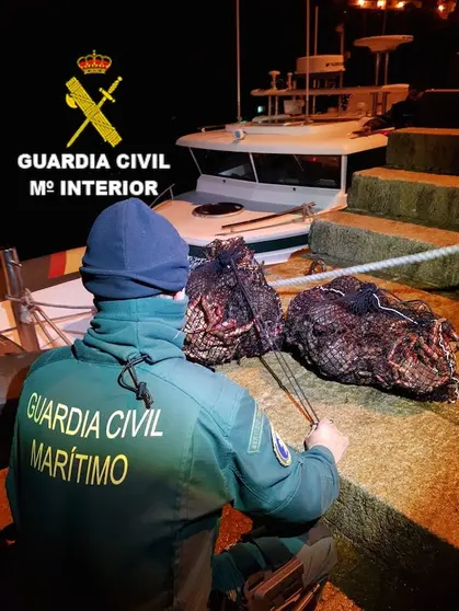 Garda Civil en Caion 2