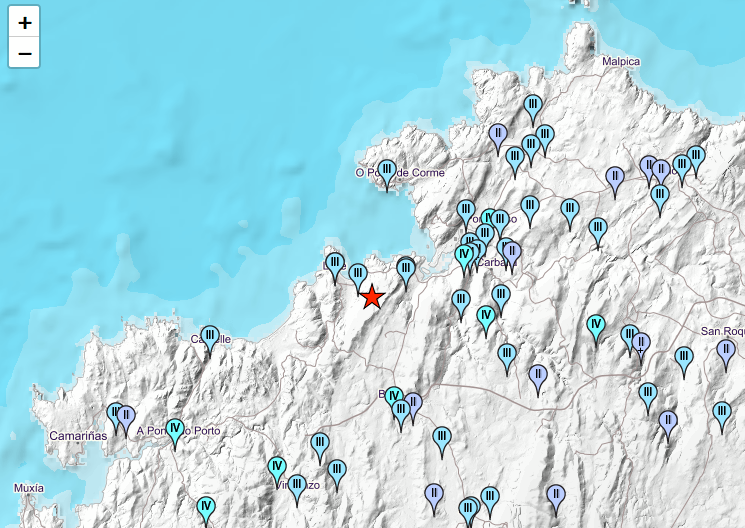 Terremoto Laxe