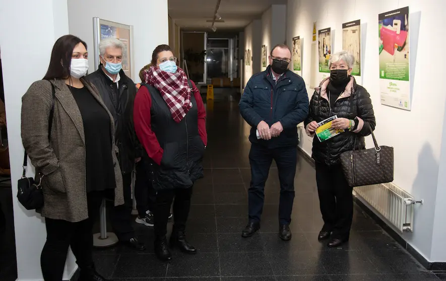 Inauguración Exposicion 50 anos AECC en Malpica